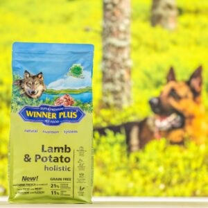 Winner Plus holistiline monoproteiin hüpoallergeenne gluteenivaba koeratoit Lammas kartul