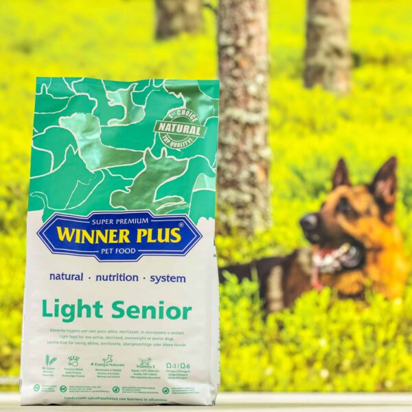 om udvikling indhold WP Light Senior 3 kg - FendaF - thinking of your pet!