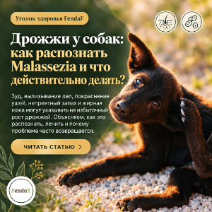 Дрожжевая инфекция у собак: симптомы, причины и лечение
