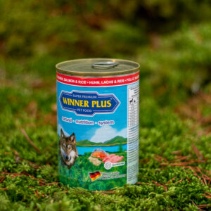 märgtoit kana, lõhe & riis