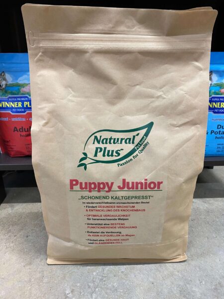 Natural Plus külmpressitud gluteenivaba koeratoit kutsikas juunior Natural Plus külmpressitud gluteenivaba koeratoit kutsikas juunior