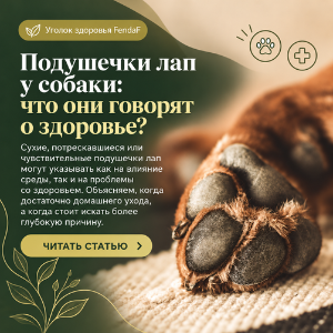 Подушечки лап собаки: уход, травмы и первая помощь